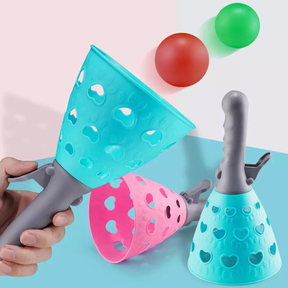 Ping Pong Ball Launcher, Creative Throw And Catching Ball Game Toy, Pop And Catch Ball Toy Indoor And Outdoor Ping Pong Ball Launcher, Creative Throw And Catching Ball Game Toy, Pop And Catch Ball Toy Indoor And Outdoor
